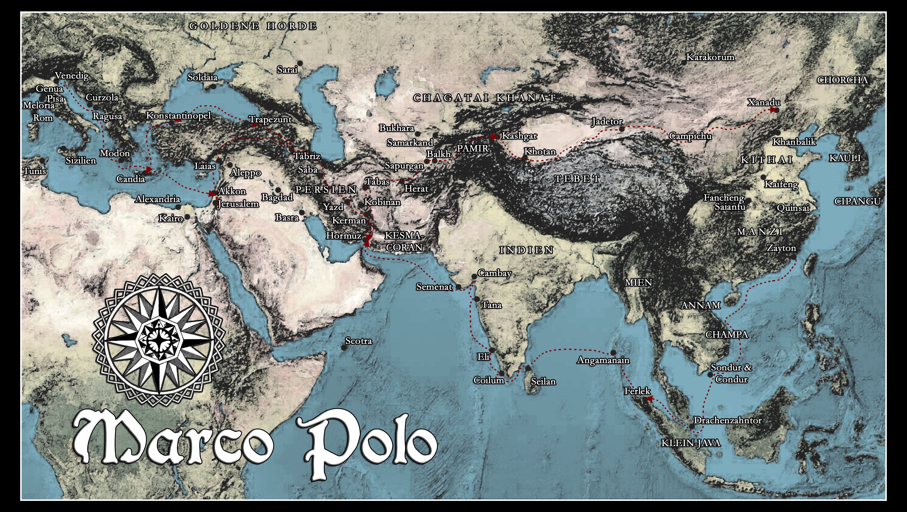 Marco Polo Map